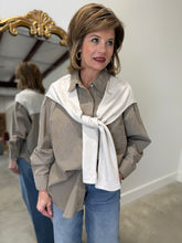 Layered Look Top Olive