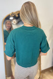 Knit Deluxe Top Green