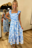 Dream Day Pleated Midi Dress