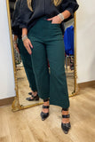 Level Up Gingham Pant Green