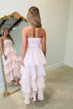 Barefoot Beauty Layered Maxi Dress Pink