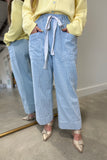 Shoreline Stripe Pants Blue/White