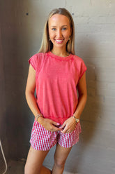 Umgee Muscle Tank Red