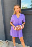 Back to Basics Dress Purple