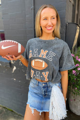 Puff Game Day Graphic Tee Black