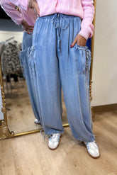 All Tied Up Adjustable Pant Denim