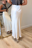 Satin Dreams Silky Skirt Champagne