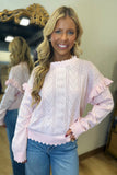 Bow Heaven Sweater Pink RESTOCK