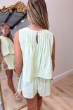Verdant Club Short Set Mint