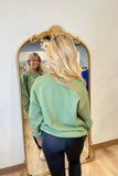 In the Wild Crew Neck Sweatshirt Turkey Green