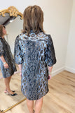 Boho Chic Animal Instinct Dress Black