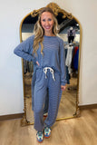 Saturday Sofa Jogger Set Navy