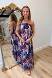 Heritage Strapless Maxi Dress
