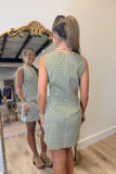 Olive Grove Polka Dot Dress