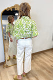 Flora N Fauna Top Green