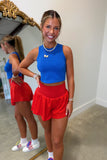 Breezemove Compression Shorts Red