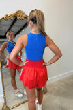 Breezemove Compression Shorts Red