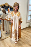 Bohemian Bliss Dress Brown