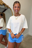 Easy Wear Pocket Tee Cream
