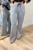 Elan Front Pocket Pant Set Taupe