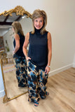 Renuar Woven Pant Deep Sea Combo