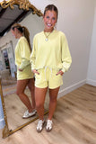 RD Style Evie French Terry Top Corn