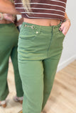 Equestrian Muse Buckle Pant Green