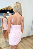 Elegant Evening Out Dress Pink