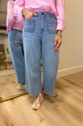 Dear John Audrey Wide Leg Jean Eclipse
