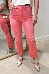 Bayeas Crop Jean Tangerine
