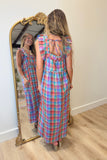 Autumn in Color Plaid Maxi Dress