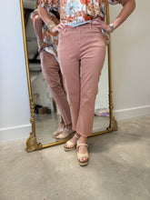 Renuar Woven Ankle Pant Mocha
