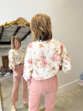 Renuar Butterfly Flower Blouse