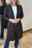 Renuar Knit Cardigan Sweater Chocolate