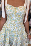 Tropic Twist Dress Lime