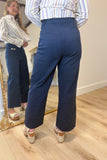 Equestrian Muse Buckle Pant Navy