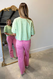 Basic Days Light Weight Cardigan Top Sage