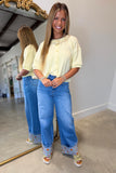 Basic Days Light Weight Cardigan Top Yellow
