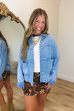 Cold Front Denim Jacket Blue