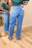 Bayeas Zephyrine Mid Rise Wide Leg Jean
