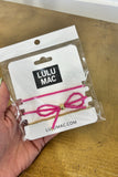 Lulu Mac Bow Bracelet Set