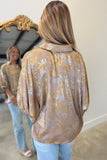 Bronze Experiences Metallic Top