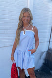 Southern Saturday Dress Light Blue