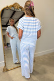 Skyline Striped Set Blue