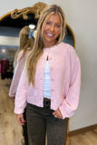 Cardigan Charm Sweater Pink