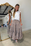 Polka Hontas Skirt Brown RESTOCK