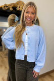 Cardigan Charm Sweater Blue