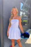 Game Day White Dress