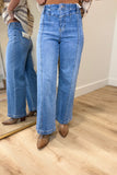 Bayeas New York Seam Accent Jean Tulip