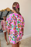Umgee Island Bloom Top Pink